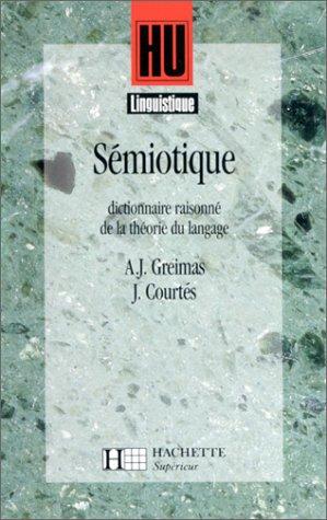 Cover for Sémiotique