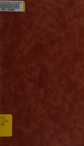 Cover for Ecumenical and pastoral directives on Christian marriage