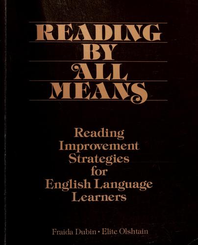 Cover for Reading by All Means
