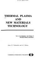 Cover for Thermal Plasma and New Materials Technology