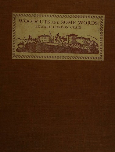 Cover for Woodcuts and some words