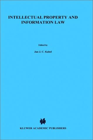 Cover for Intellectual property and information law
