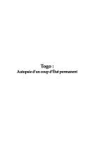 Cover for Togo