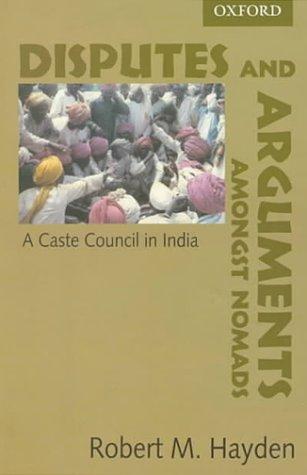 Cover for Disputes and Arguments Amongst Nomads