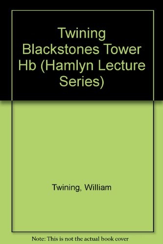 Cover for Blackstone's tower
