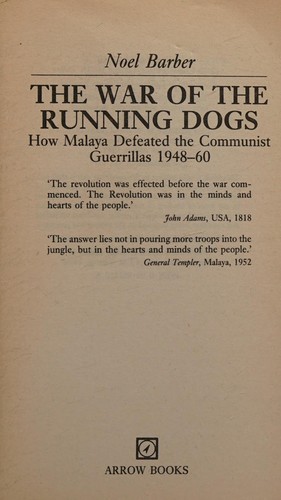 Cover for War of the Running Dogs