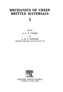 Cover for Mechanics of Creep Brittle Materials