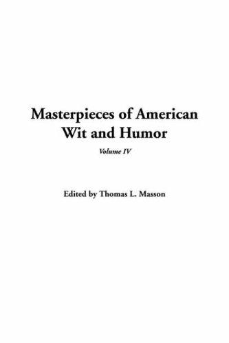 Cover for Masterpieces of American Wit and Humor