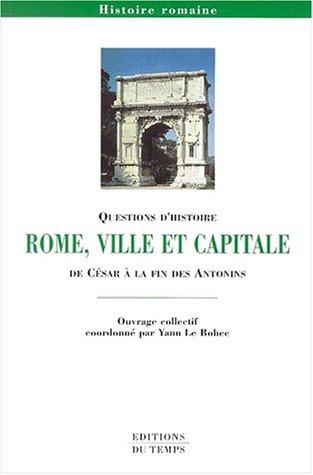 Cover for Rome, ville et capitale-collectif