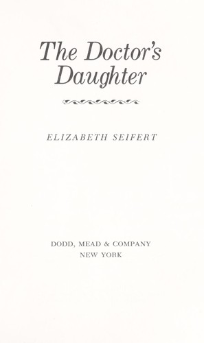 Cover for The doctor's daughter.