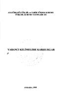 Cover for Yabancı kelimelere karşılıklar.