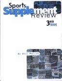 Cover for Sports Supplement Review 3rd Issue