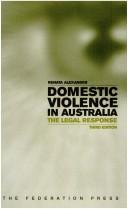 Cover for Domestic violence in Australia