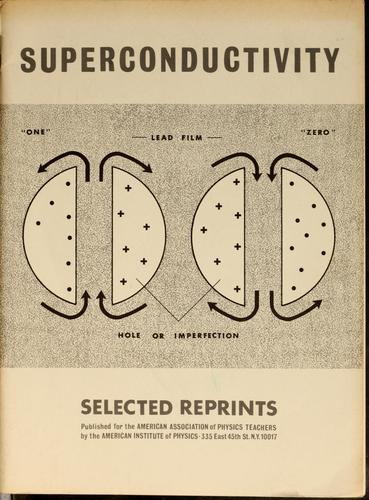 Cover for Superconductivity