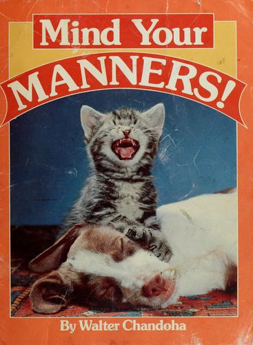 Cover for Mind your manners!