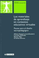 Cover for Los Materiales De Aprendizaje En Contextos Educativos Virtuales/ The Learning Materials in Virtual Educational contexts