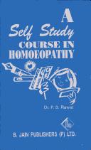 Cover for A Self Study Course in Homoeopathy