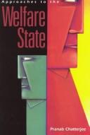 Cover for Approaches to the welfare state
