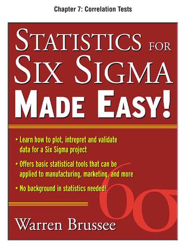 Cover for Correlation Tests