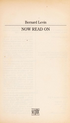 Cover for Now read on