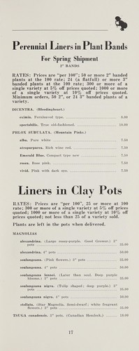 Cover for Liners, spring 1955