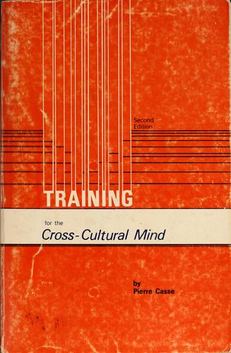 Cover for Training for the cross-cultural mind