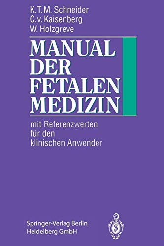 Cover for Manual der fetalen Medizin