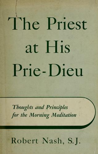 Cover for The priest at his prie-dieu
