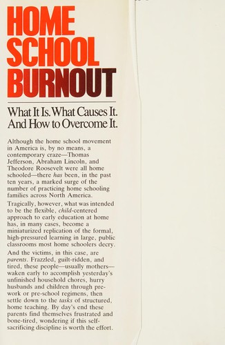 Cover for Home school burnout