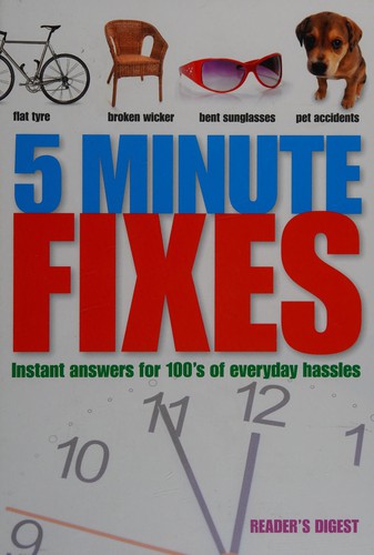 Cover for 5 minute fixes