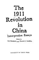 Cover for The 1911 Revolution in China