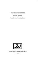 Cover for Wuthering Heights