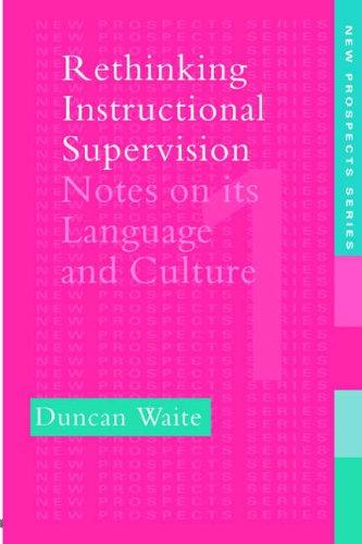 Cover for Rethinking instructional supervision