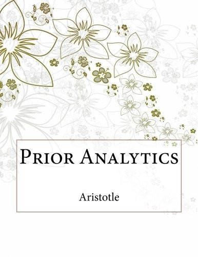 Cover for Prior Analytics
