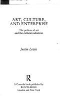 Cover for Art, Culture and Enterprise