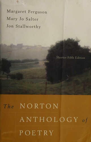Cover for The Norton anthology of poetry