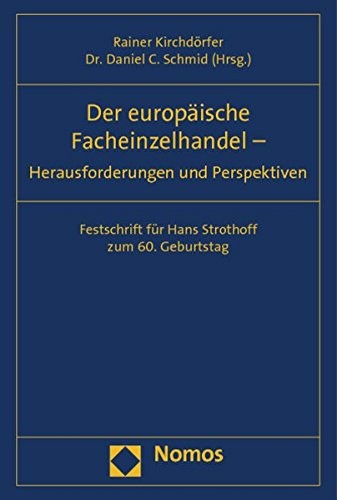 Cover for Der europäische Facheinzelhandel-- Herausforderungen und Perspektiven