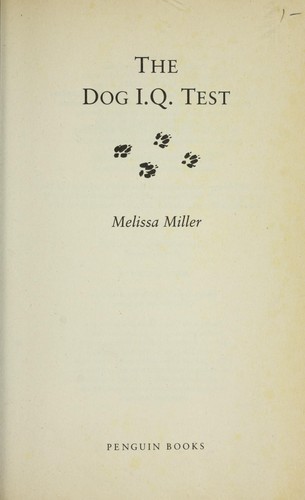 Cover for The dog I.Q. test