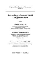 Cover for Proceedings of the 9th World Congress on Pain
