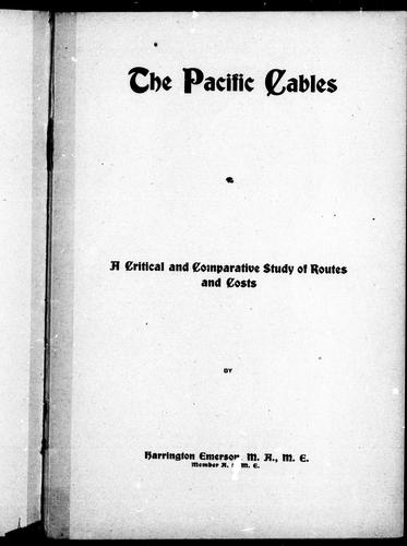 Cover for The Pacific cables