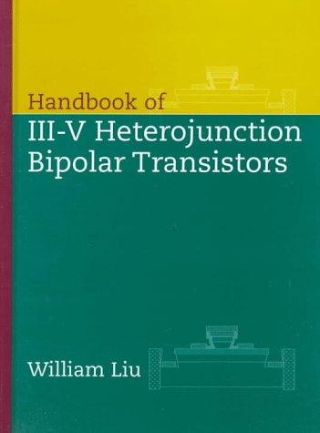 Cover for Handbook of III-V heterojunction bipolar transistors