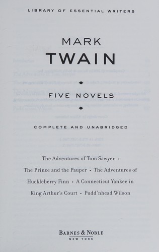 Cover for Mark Twain