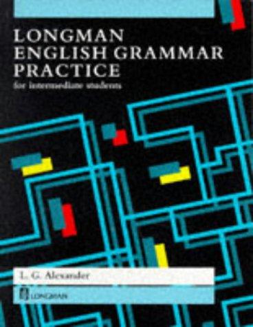 Cover for Longman English grammar practice
