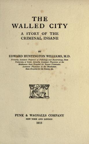 Cover for The walled city