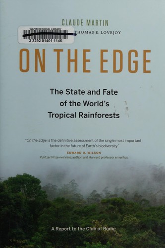 Cover for On the edge