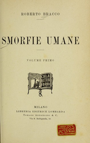 Cover for Smorfie umane