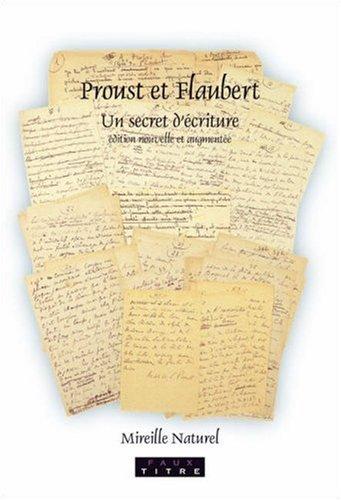 Cover for Proust et Flaubert