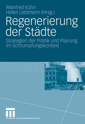 Cover for Regenerierung der Städte