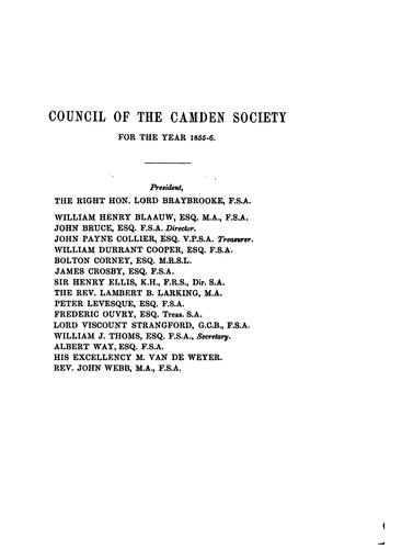 Cover for An English chronicle of the reigns of Richard II, Henry IV, Henry V, and Henry VI written before the year 1471