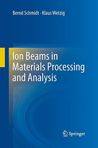Cover for Ion Beams in Materials Processing and Analysis